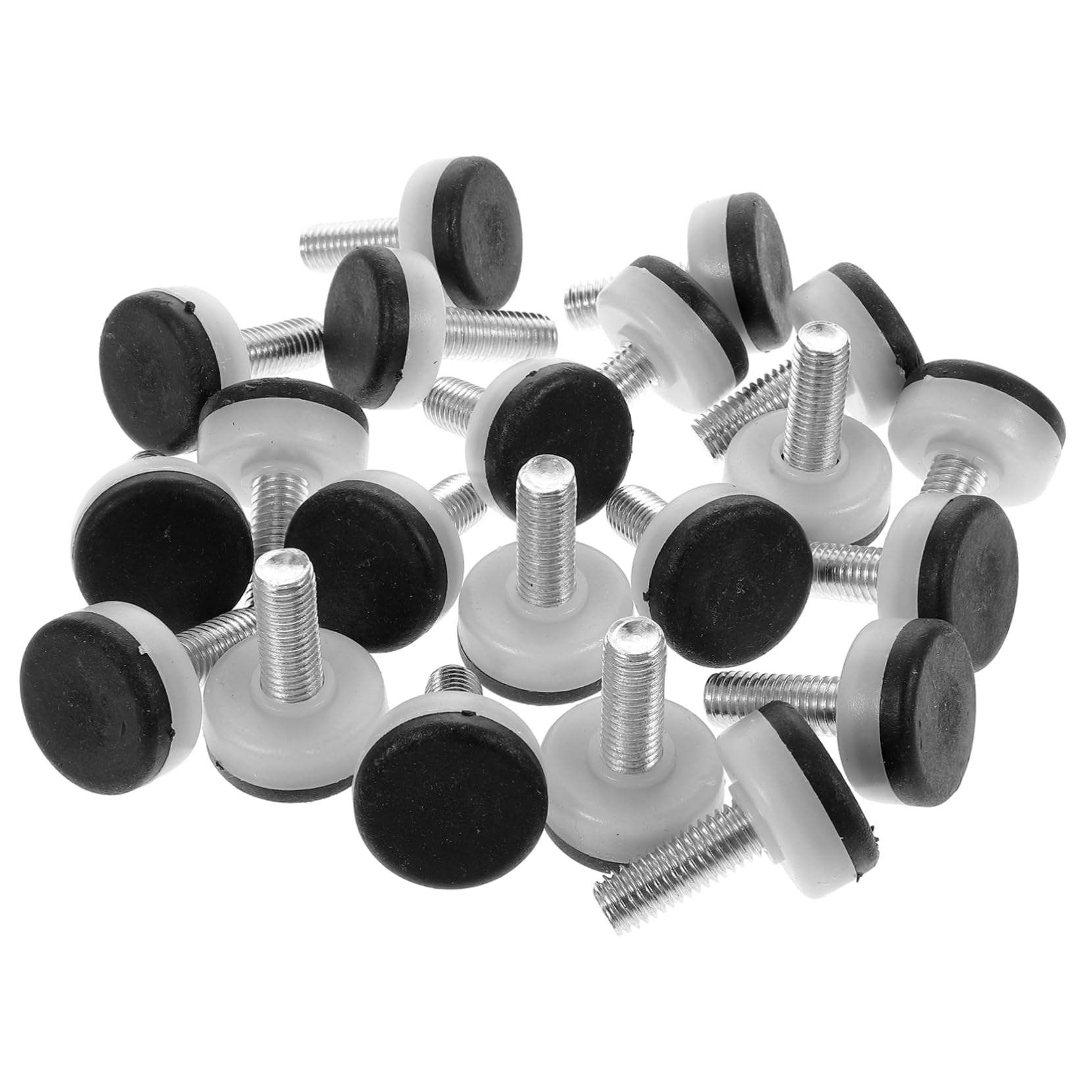 Pies de mesa y silla regulables en altura pack de 30 niveladores de hierro para muebles