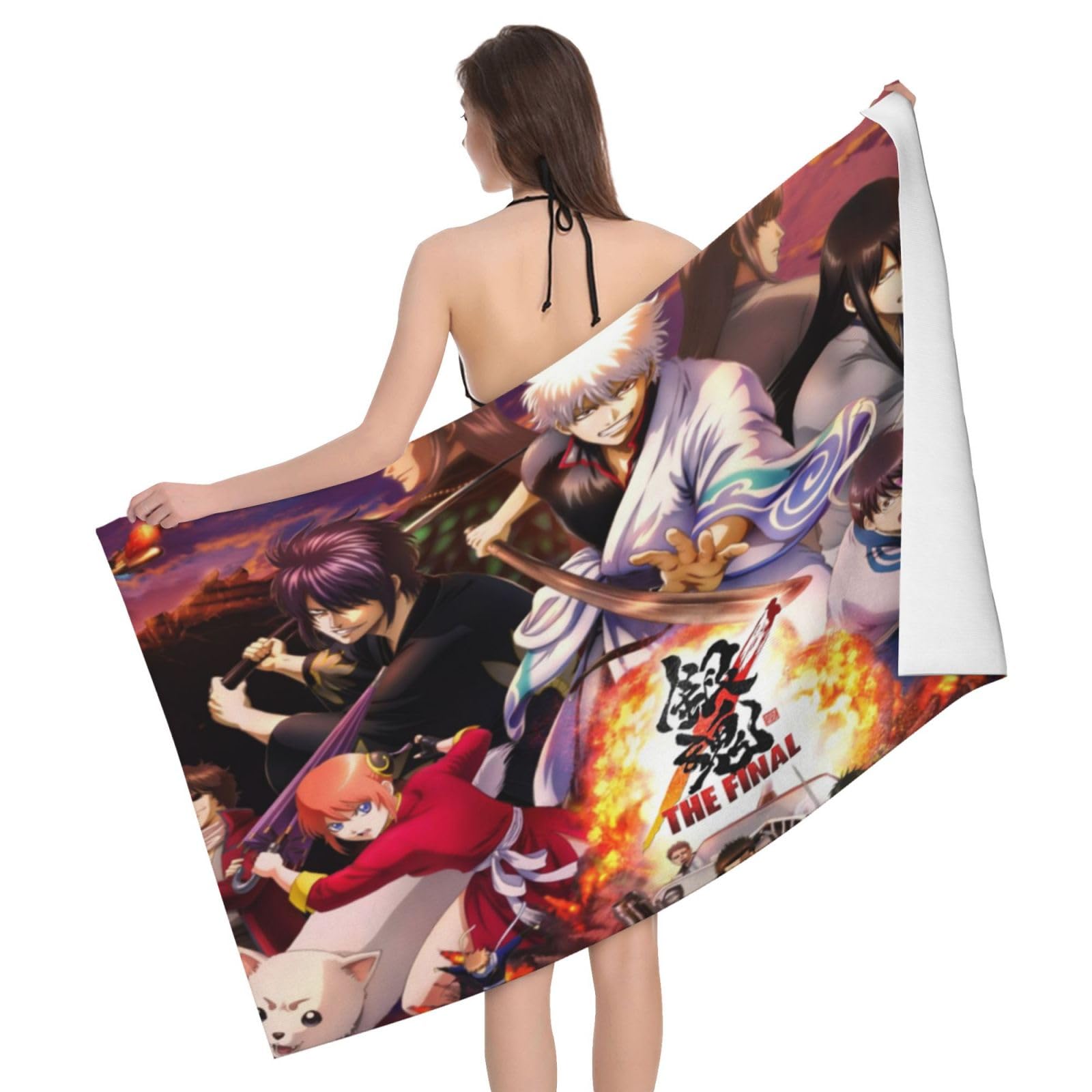 銀魂 バスタオルセット Amazon｜アニメ 銀魂 バスタオル 速乾 ビーチタオル 大判 スポーツ