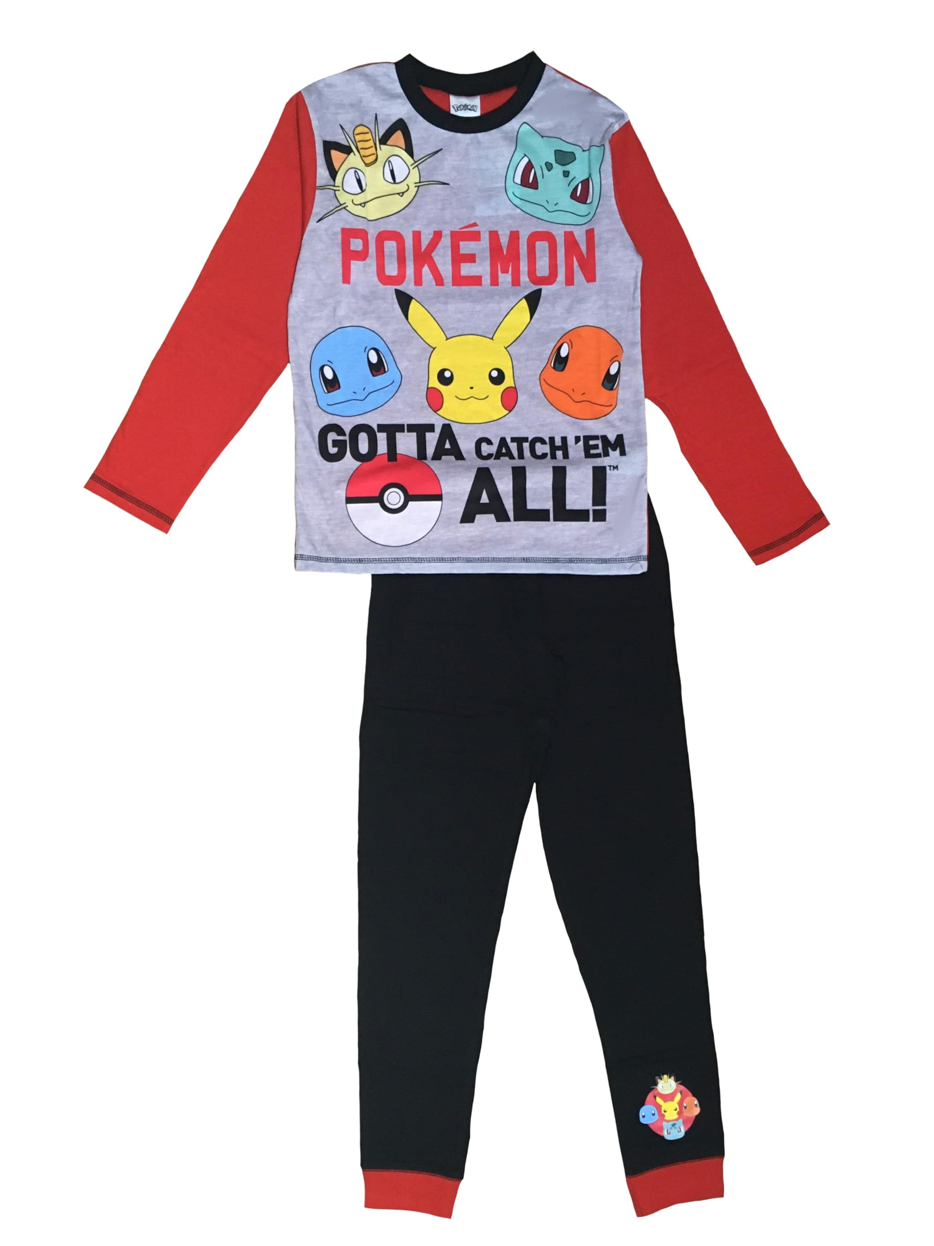 Pokémon Boys Red Pokemon, Pokemon Pyjamas Featuring Pikachu, Age 7-8 Years