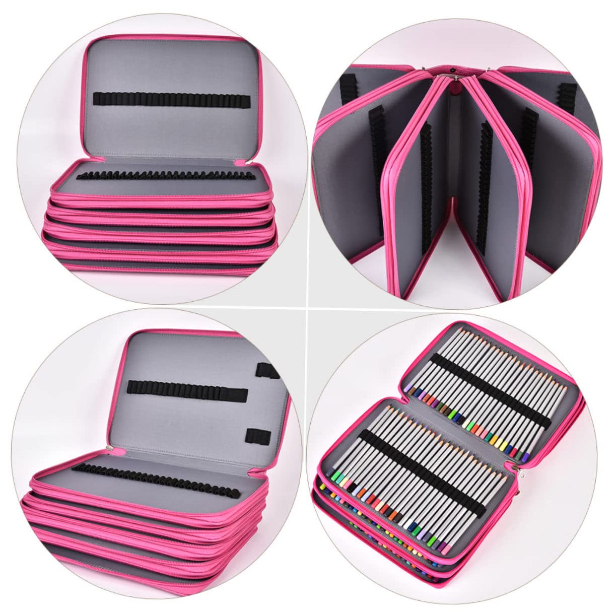 Astuccio Per Penne Portatile in Materiale Astuccio Per Cancelleria Organizzatore Penne Per Scuola