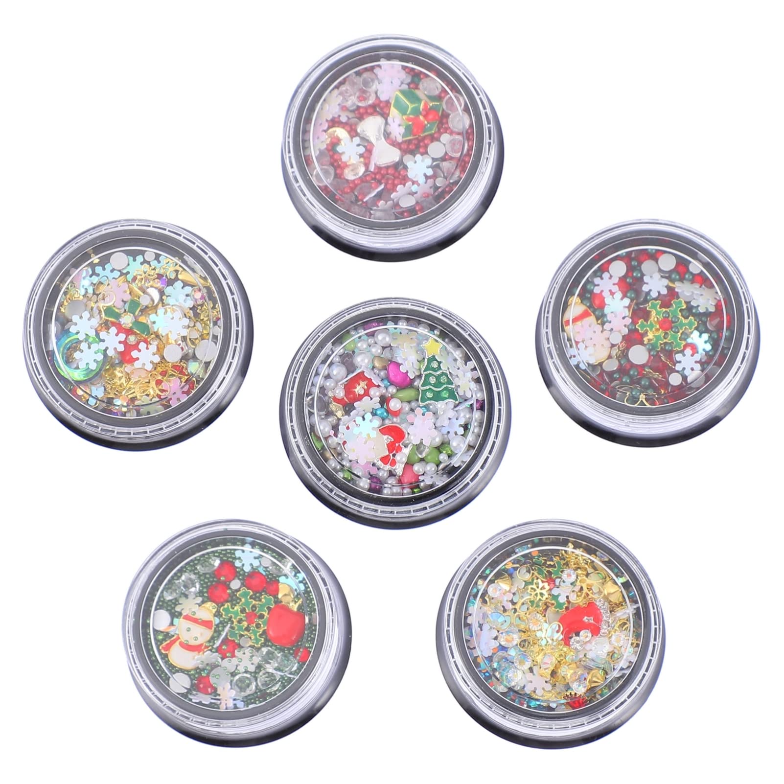 Charms de pour décoration manicure Ipetboom en boîte pour nail art festif unique