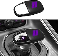Vista 10 de Pomo de la palanca de cambios para Dodge Charger Accesorios 2015-2023 Challenger 2015-2023 2024 Durango 2016-2025 ABS Interior Inserción Decoración