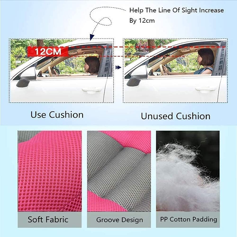 Car Seat Cushion Heightening Height Boost Mat Portable Breathable Mesh Seat Booster Ideal for Car Office Home Used All The Year