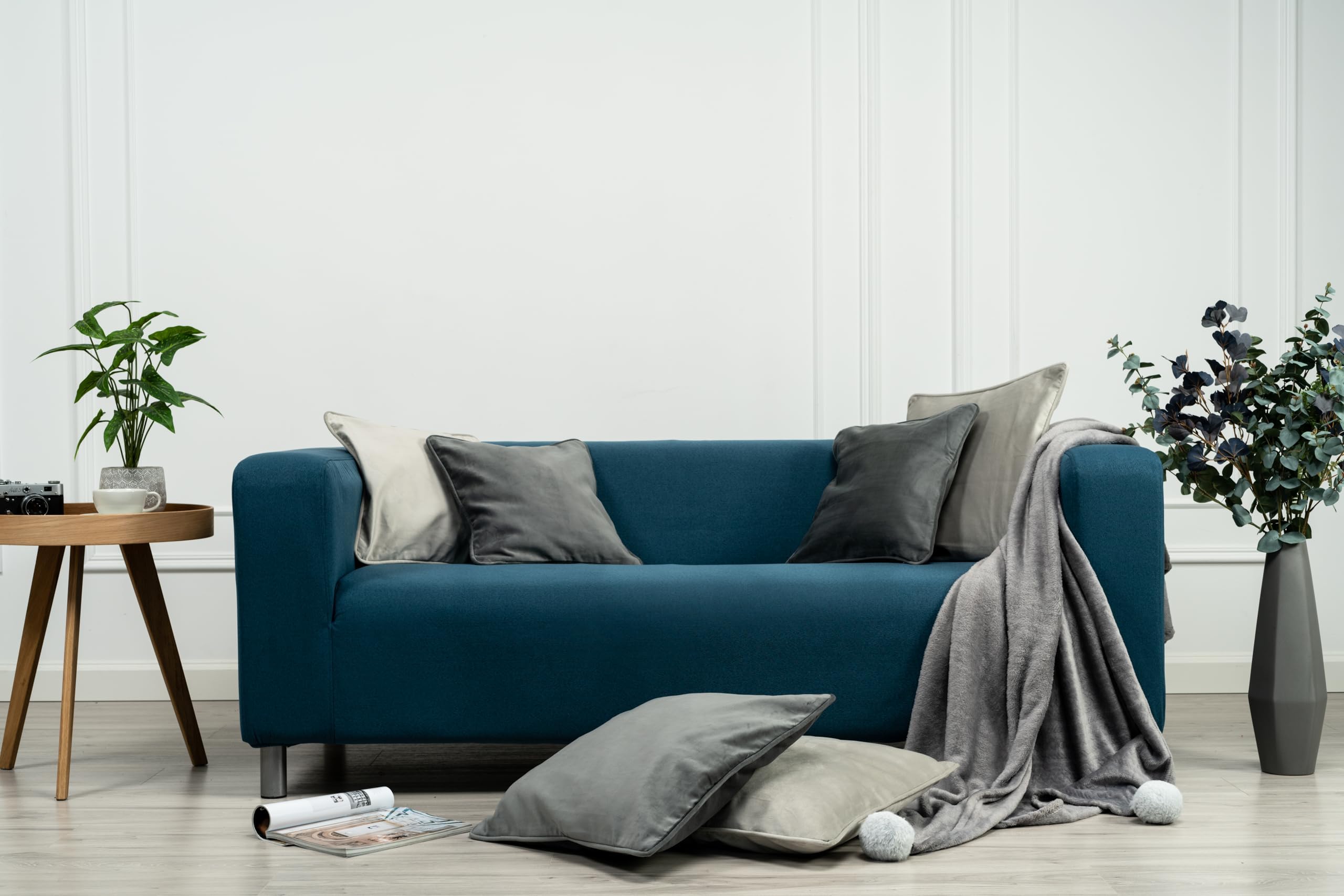 Klippan loveseat sofa cover-Blue