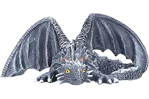 Big Squatting Dragon Sculpture: Guardian of Your Domain