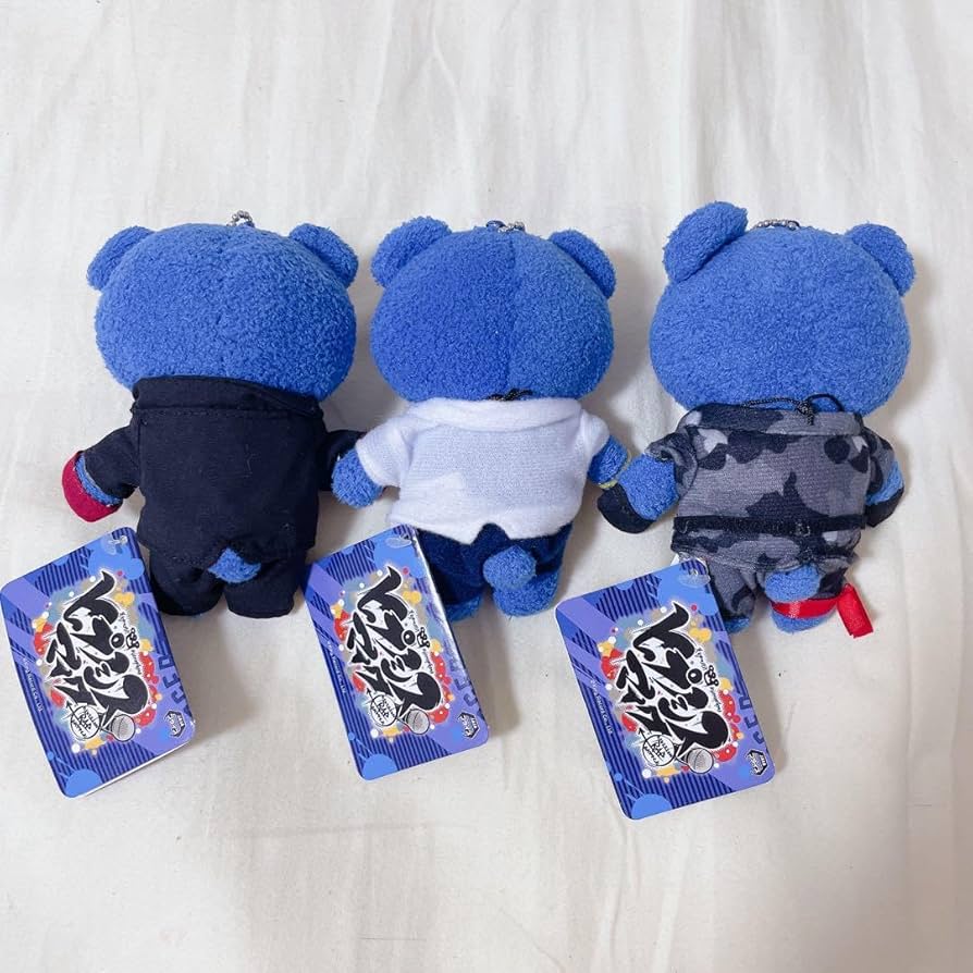 Amazon.co.jp: ヒプマイ MTC ヨコハマ くまぐるみ 左馬刻 銃兎