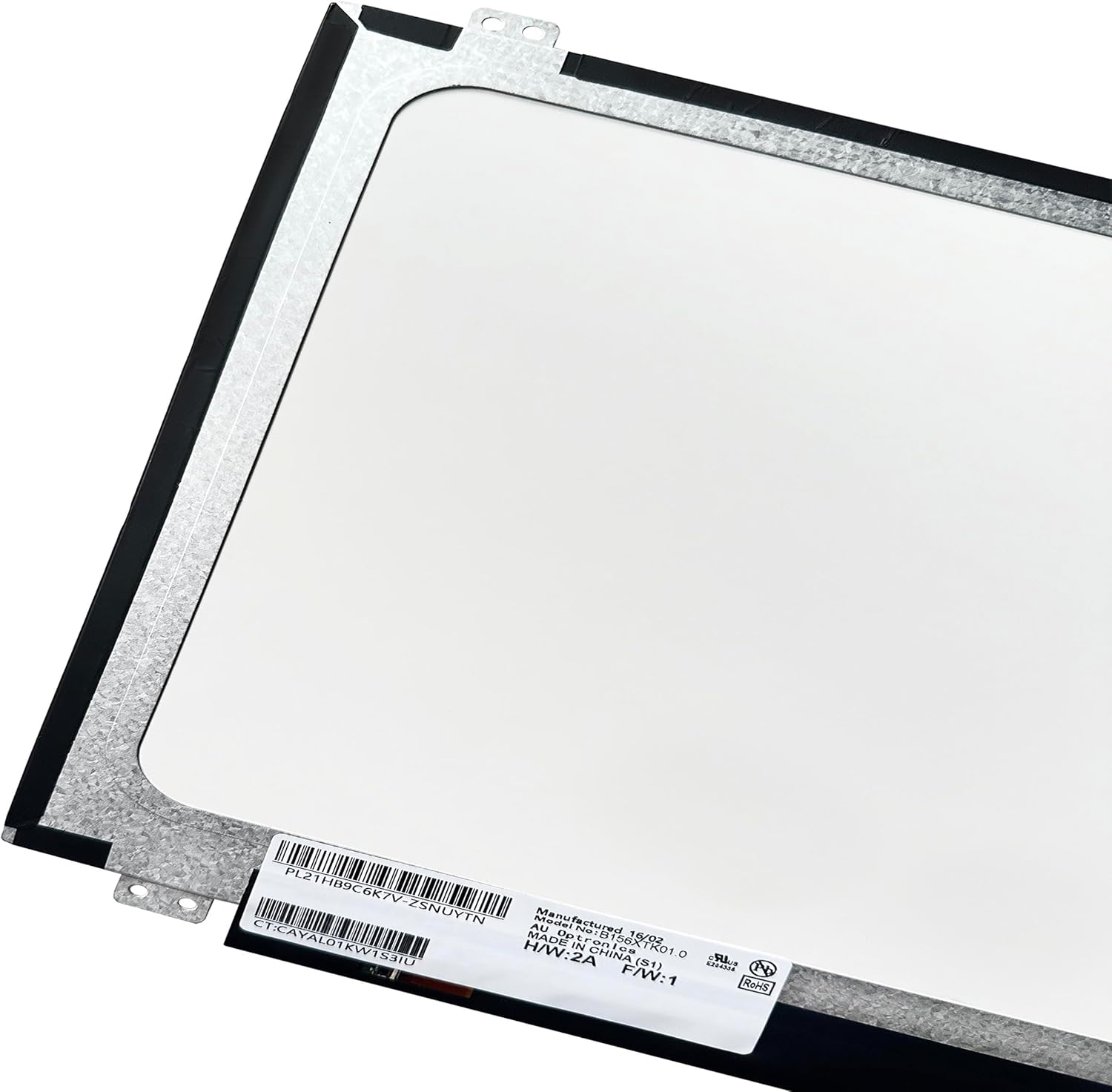 B156XTK01.0 NT156WHM-T00 Replacement 15.6" 40 Pins 60Hz 1366x768 IPS Slim OnCell Touch Screen Digitizer LCD Display LED Panel for Dell for HP for Lenovo for Acer for ASUS (HD Touch with Tabs)