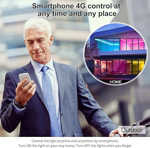 Miniatura 8 de MALIIGAZA Controlador LED WiFi 5 en 1 WB5 Tuya compatible con Alexa Google Assistant, Smart Life Tuya APP Control para atenuación CCT RGB RGBW