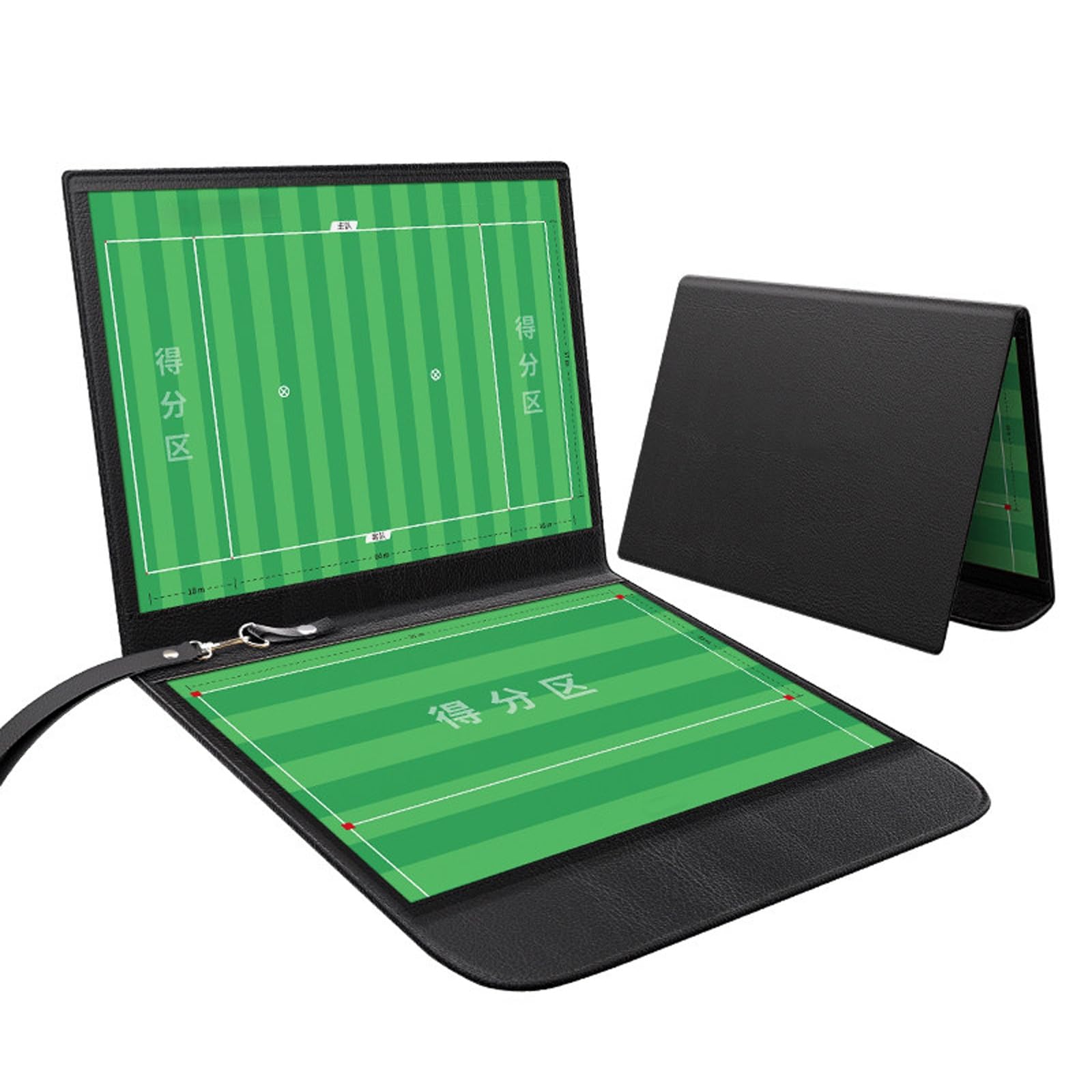 Lavagna Tattica Portatile per Allenatori di Frisbee, Lavagna Frisbee, Materiale Resistente, Elegante e Pratica; Include Cancellino, Pennarello Cancellabile e Pedine Magnetiche