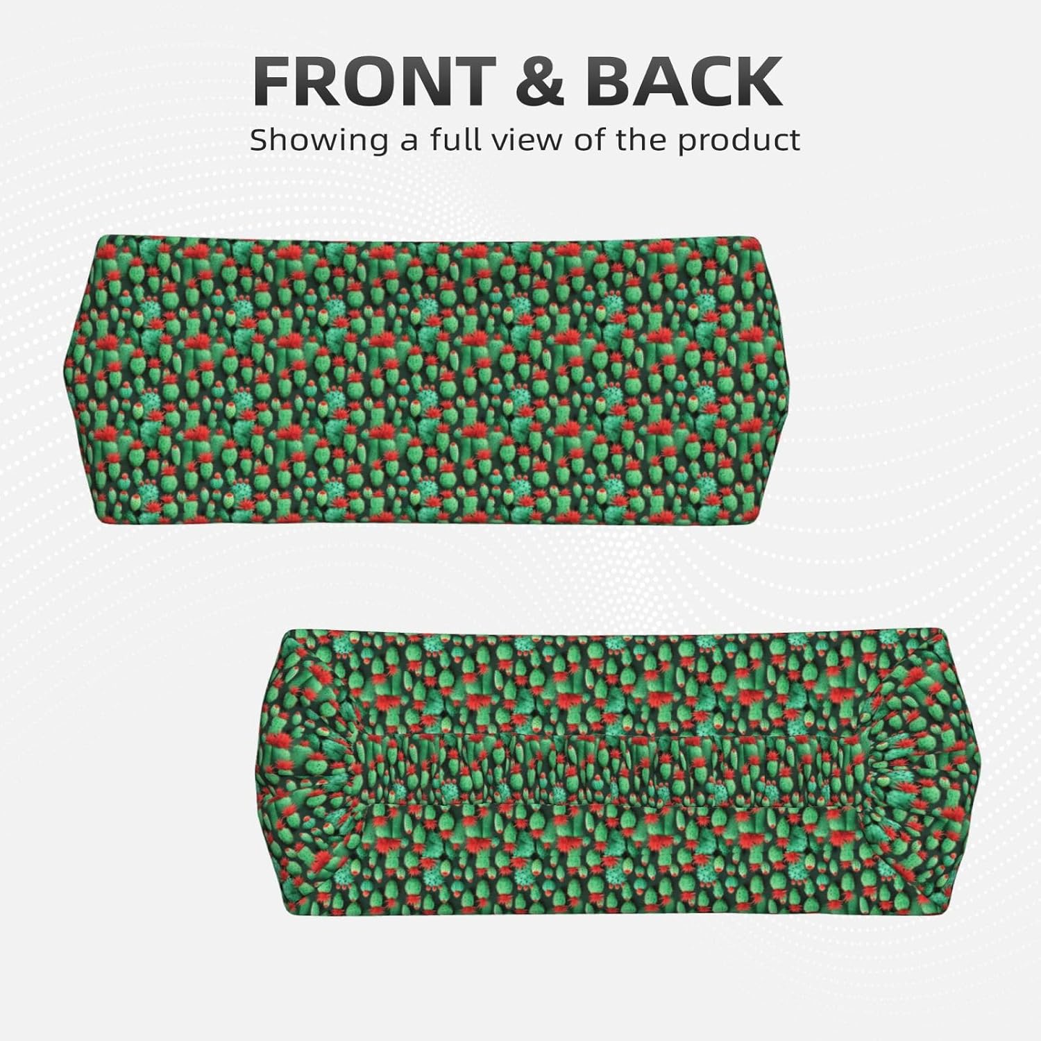 Many Small Cactus Art Print Elastic Headband Breathable Workout Hair Band Running Cycling Outdoor Activities