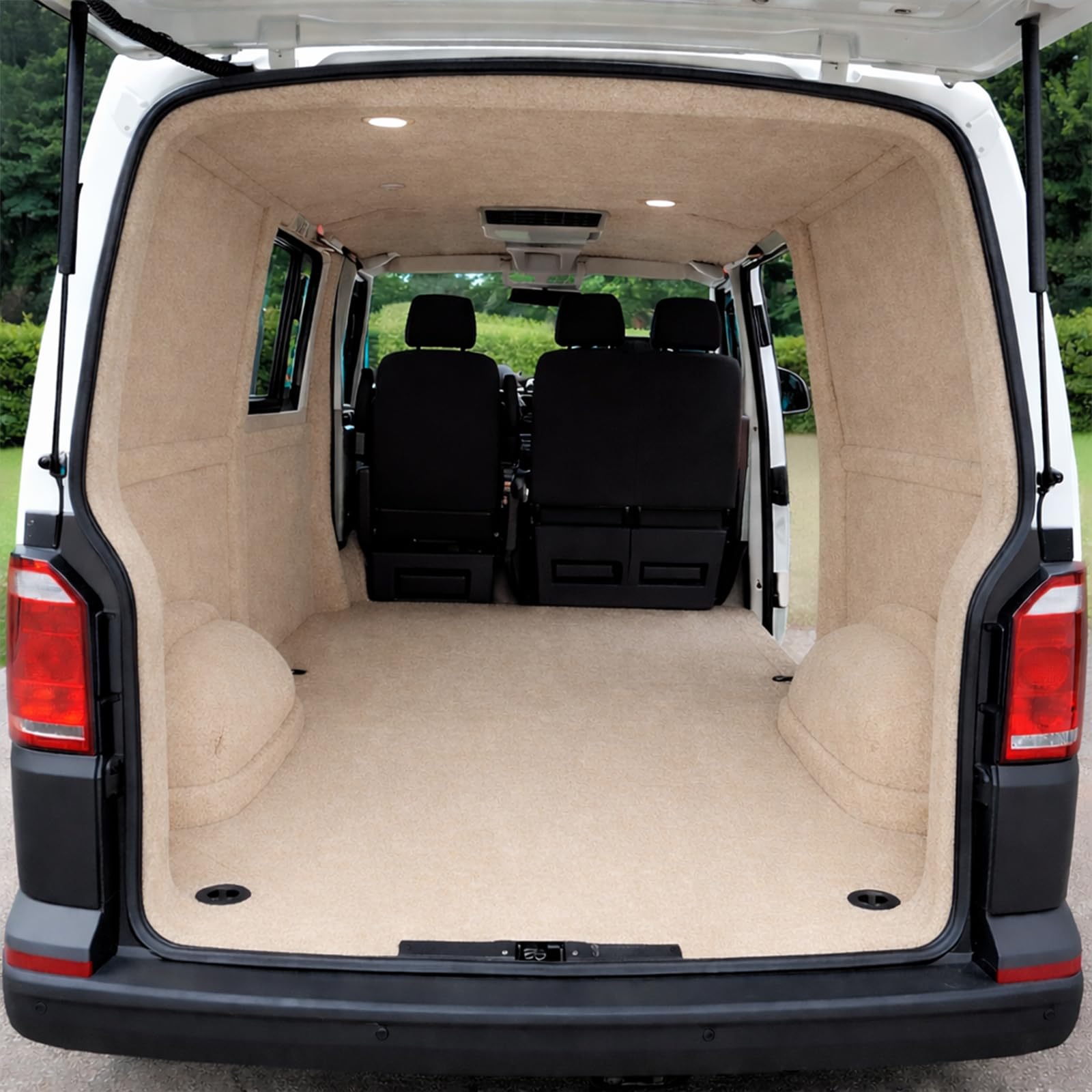 Innenverkleidung Filz Beige Camper Kastenwagen Ausbau (3x2m)