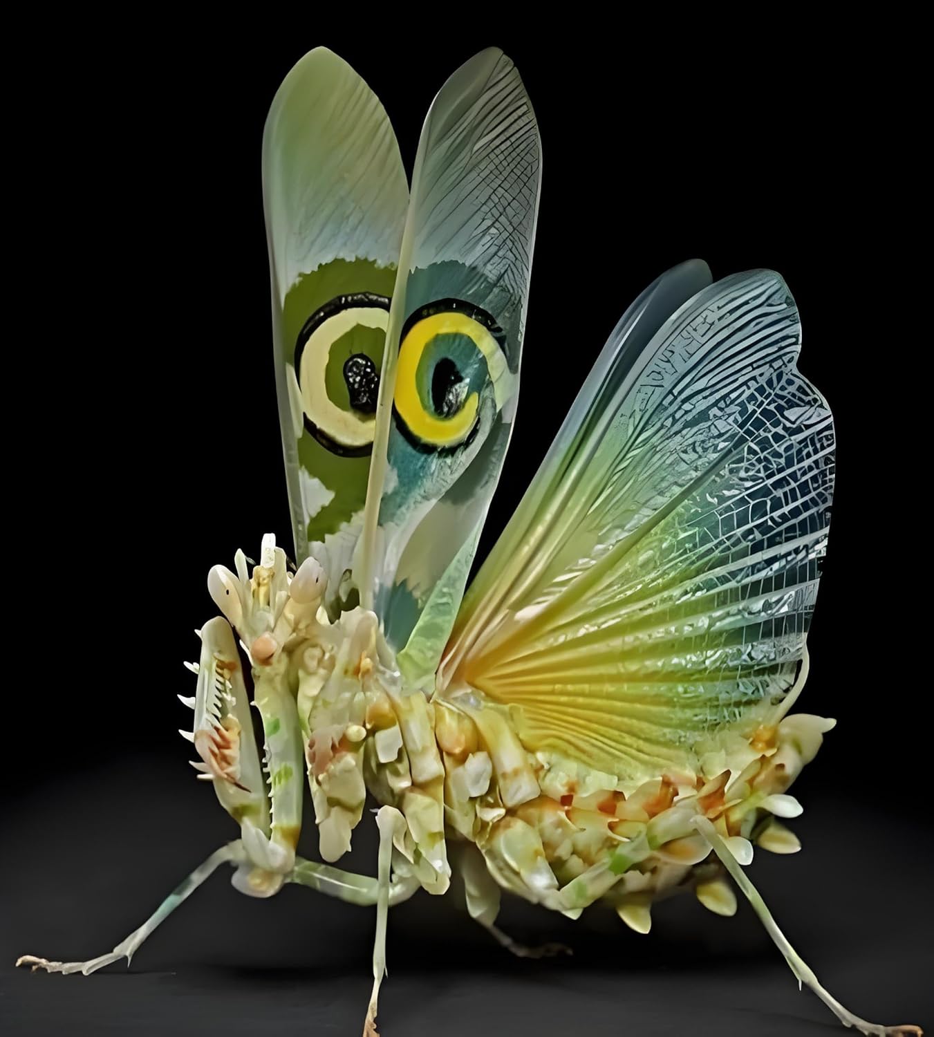 Giant Devil's Flower Mantis Eggs (1 Eggshell) – Equipped with a Transparent Window Pocket to Observe The Hatching Process, Each Ootheca can Produce up to 50 Baby mantises