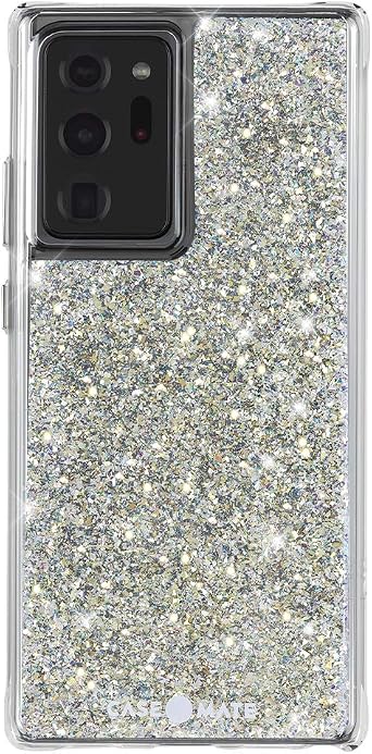Case-Mate Samsung Note 20 Ultra Case - 6.9" Twinkle Stardust - 10ft Drop Protection with Wireless Charging - Luxury Bling Glitter Case for Note 20 Ultra - Anti Scratch, Shock Absorbing Materials