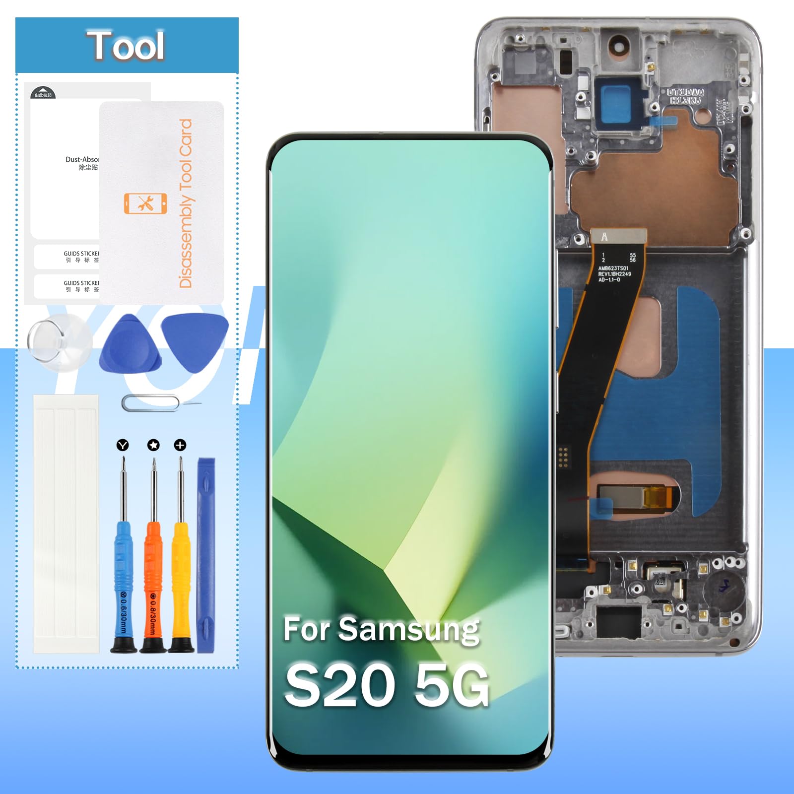 Amazon.com: OLED Screen Replacement for Samsung Galaxy S20 5G SM