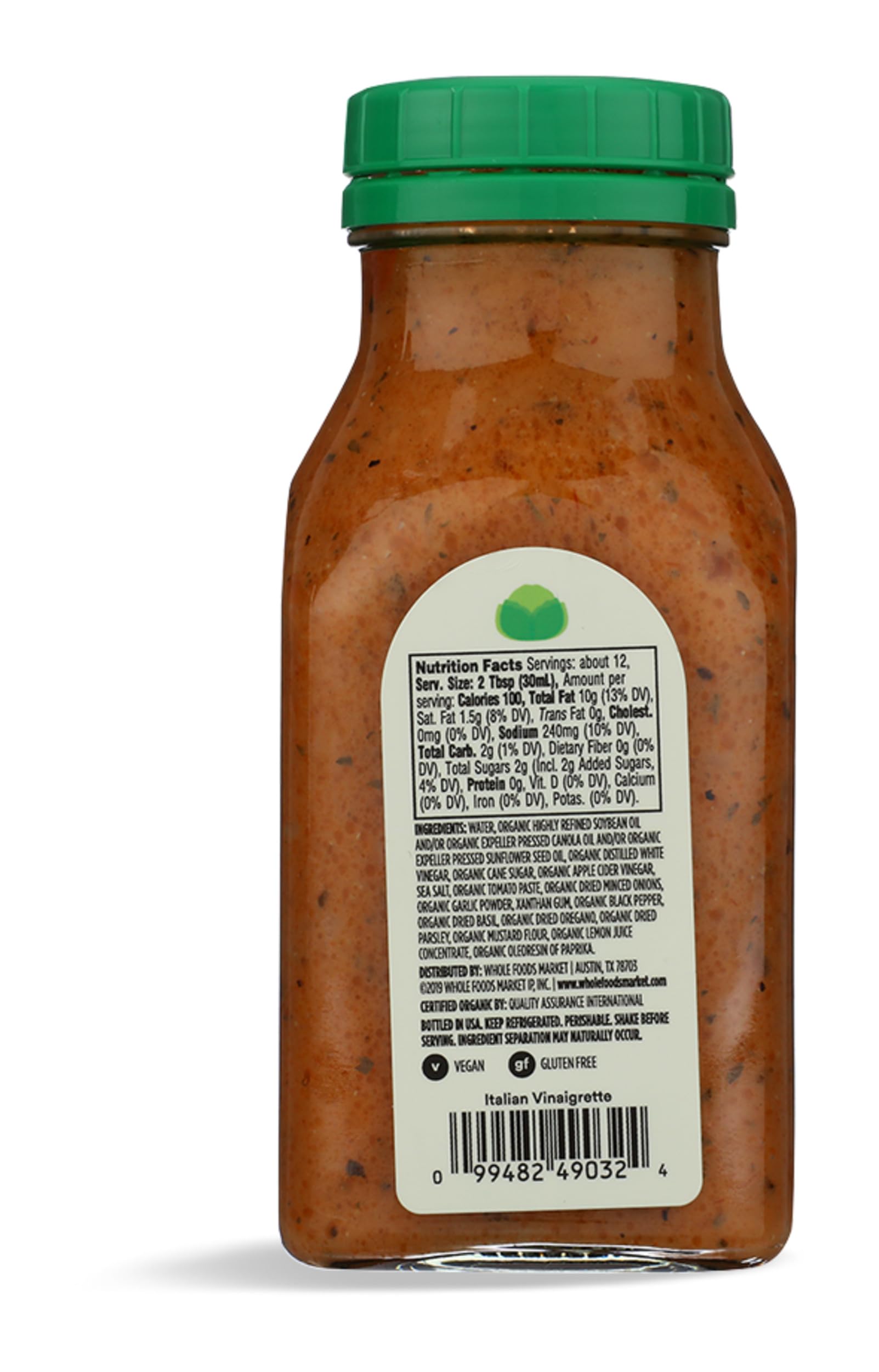 italian salad dressing nutrition Wish-Bone Light Italian Dressing, 16 fl oz