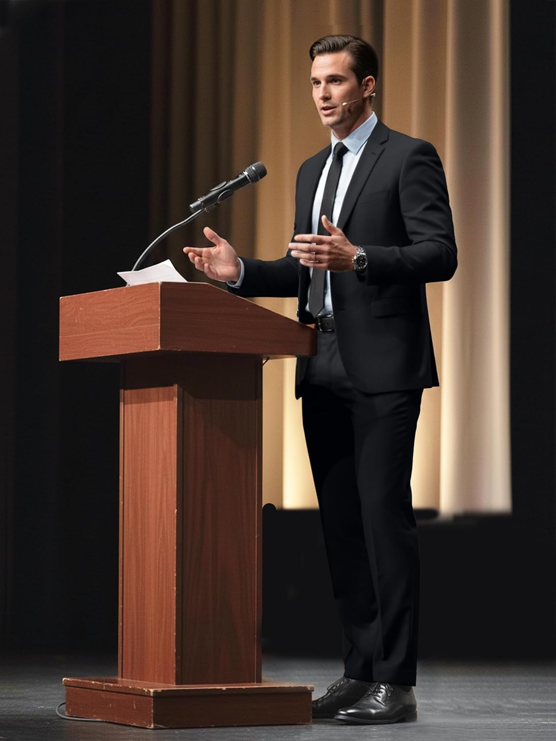 Tall Men 34/36/38 Inseam Dress Pants Classic Fit Straight Leg Business Casual Slacks Formal Office Work Trousers - Image 8