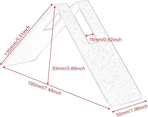 Miniatura 3 de Soporte de papel de filtro de café, estante de acero inoxidable cepillado de una sola ranura, soporte de almacenamiento de filtro de café (plateado)