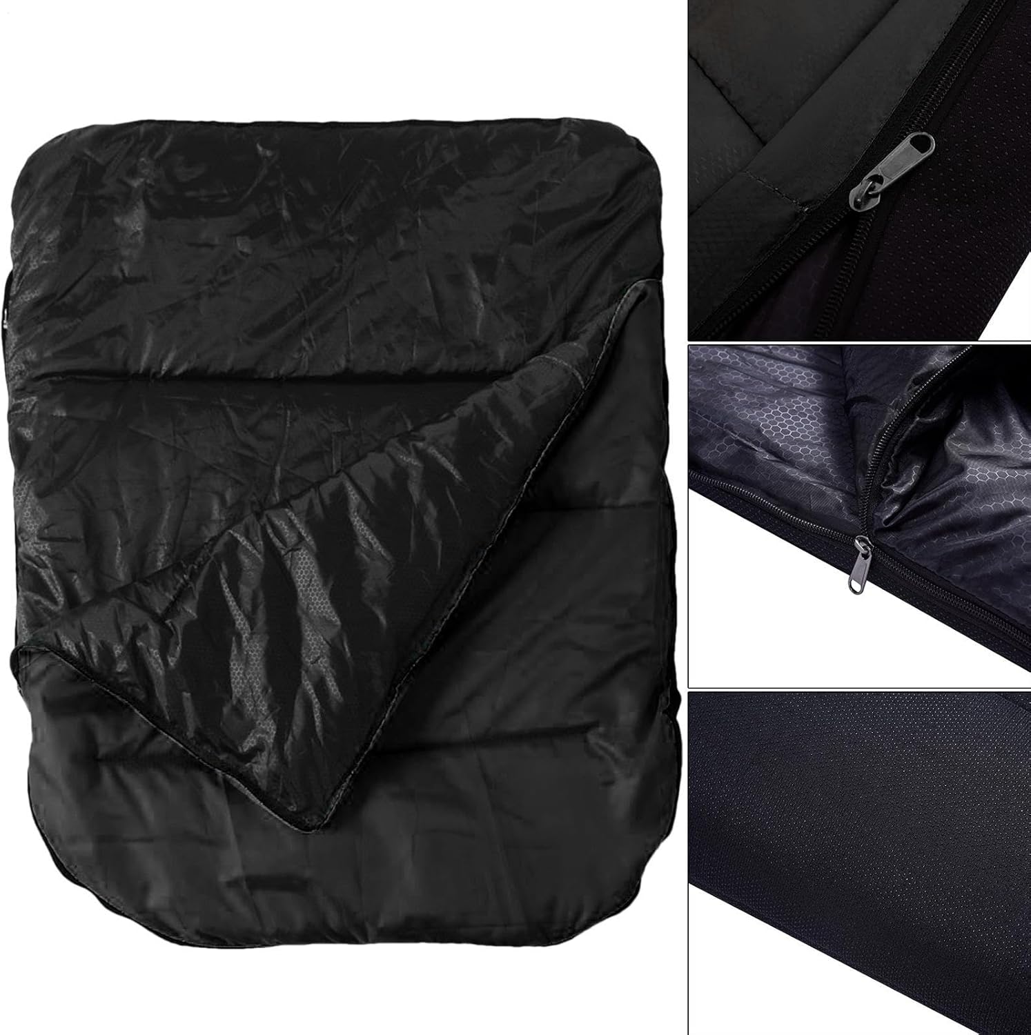 Warm Pet Bed Cave,Electric Puppy Sleeping Bag Packable Dog Heated Mat | Outdoor Travel Sleeping Bag Dog Blanket with Zipper | for Picnic Backpacking Hiking