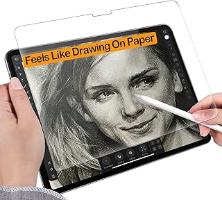 Tukellen Paper Screen Protector for iPad 10th Generation 10.9 inch(2022) Drawing Writing Feels Like On Paper,Anti Glare Scratch Resistant Matte PET Film Compatible with Apple Pencil(2 Pack)