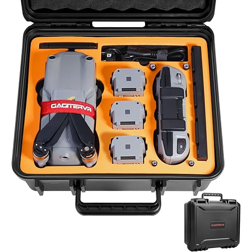 Hard Carrying Case for DJI Air 2S / Mavic Air 2 Drone and More Accessories, Waterproof and Anti-drop All-round Protection(Not Include Drones and Accessories)