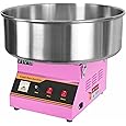 Cotton Candy Machine - Commercial Cotton Candy Machine With Stainless Steel Construction Easy-to-Use Controls Cotton Candy Maker For Endless Cotton Candy, Pink