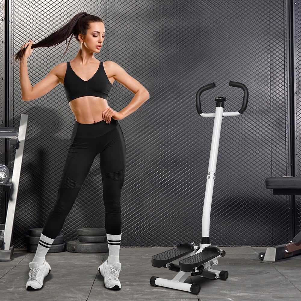 Health & Fitness Stepper für das Training zu Hause, Drehtreppe mit geringer Belastung für ein Ganzkörpertraining