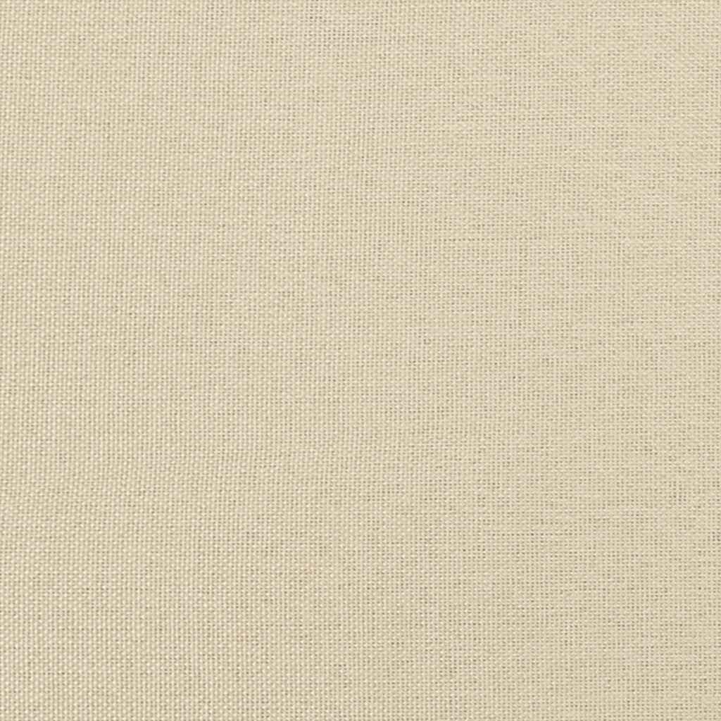 Set 2 Cuscini da Divano Tessuto Crema 80 x 40 cm Sfoderabili | Morbidi supporti lombari per il soggiorno o la camera da letto, ideali per rinnovare l arredamento interno.