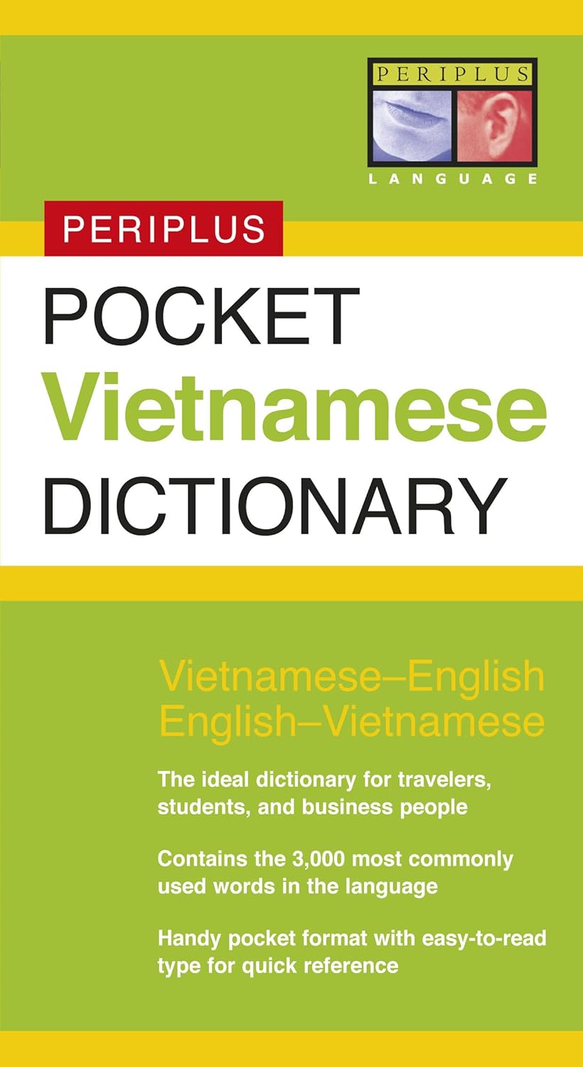 Pocket Vietnamese Dictionary VietnameseEnglish EnglishVietnamese