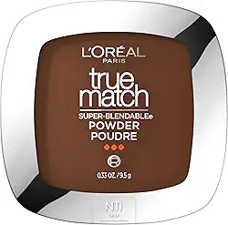 L'Oreal Paris Base em pó True Match Super Blendable sem óleo, N11 Deep, 9,4 g