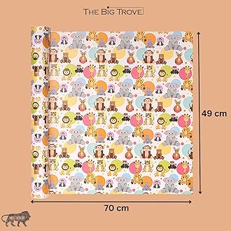 La Trove Gift Wrapping Paper|Gift Packing Sheets Decorative Romantic Gift Wrap for Birthday, Anniversary, Wedding, Return Gifts, Packaging material