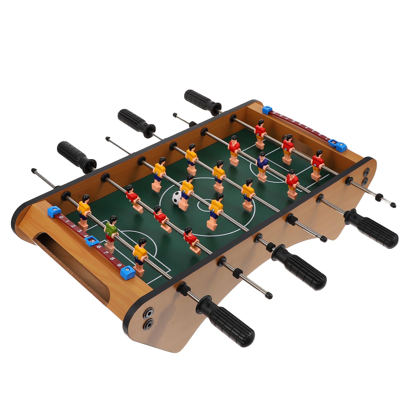 Zerodeko Gioco Interattivo Calcio Balilla da Tavolo per Famiglia e Ragazzo Ragazza, Resistente e Robusto, in Plastica e Metallo Inossidabile, per Momenti di Gioco Genitore-figlio