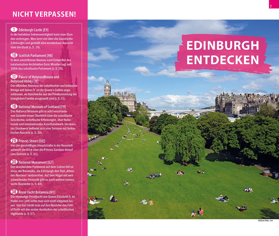 Reise Know-How CityTrip Edinburgh: Reiseführer mit Stadtplan und kostenloser Web-App