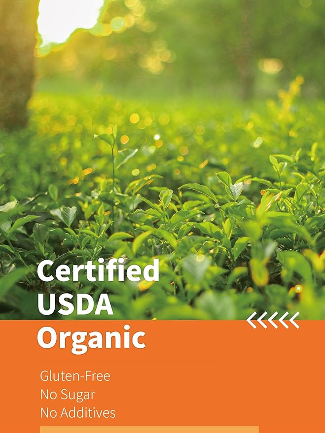 With 120 tea bags per box, you can enjoy the fresh aroma and mild taste of this oolong tea on a daily basis. Each tea bag is individually wrapped to preserve the freshness and flavor of the tea. Simply steep the tea bag in hot water for a few minutes to experience the smooth and subtle taste of oolong tea. Whether you enjoy it hot or iced, HYNTMYT Organic Oolong Tea Bags are a convenient and delicious choice for your daily tea routine. Description by ChatGPT.