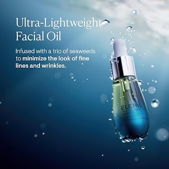 ELEMIS Pro-Collagen Marine Oil 15ml, Lightweight Face Oil To Hydrate, Nourish & Improve Skin Texture