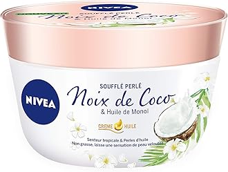 NIVEABlown Oil Cream Coconut Pot/Monoi Oil 200 ml – Pack of 4