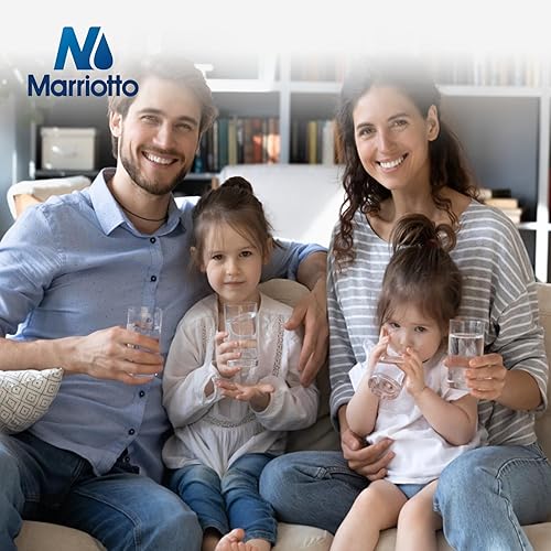Miniatura 6 de MARRIOTTO Filtro de agua para refrigerador MRW4 compatible con filtro de agua para refrigerador EDR3RXD1, 4396841, 4396710, Filter 3,