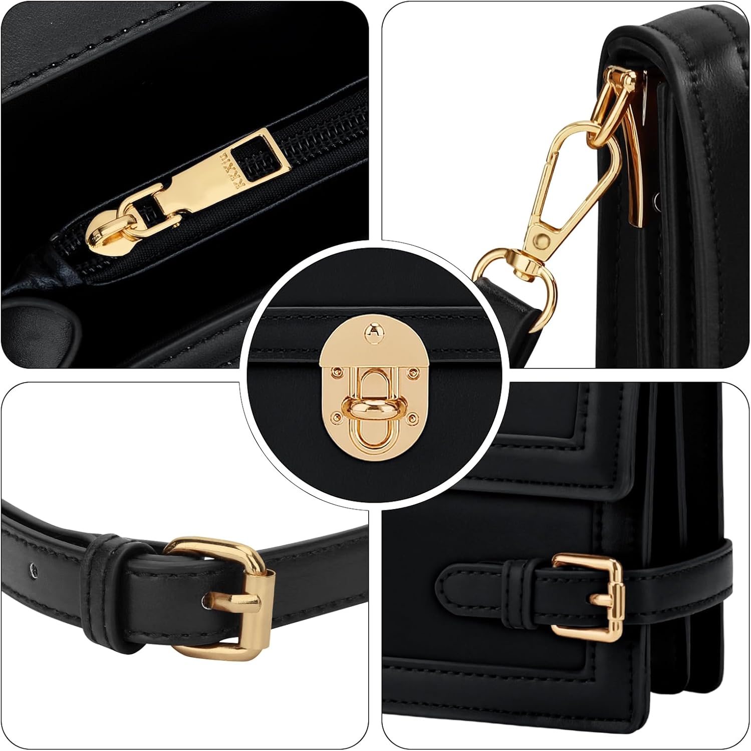 KKXIU Straw Purses for Women – Summer Beach Shoulder Purse & Clutch Handbag, Woven Crossbody Bags for Women - Image 5