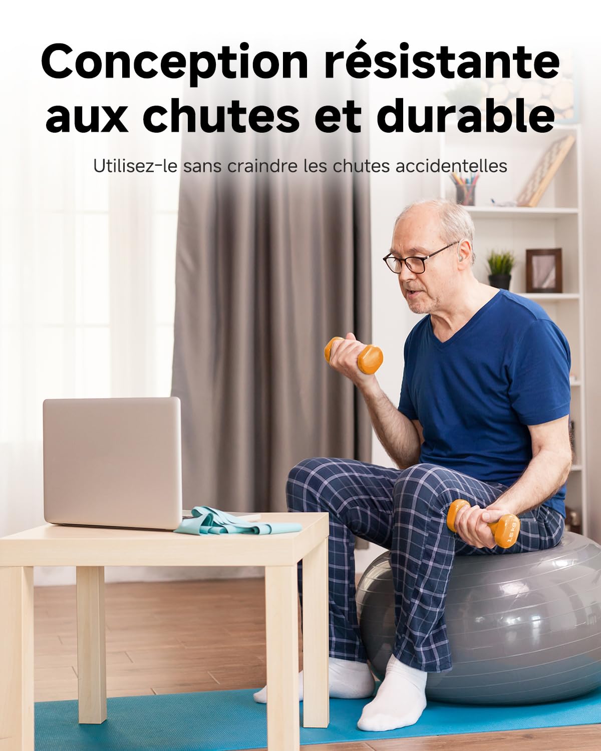 Britzgo 1204 Appareil audio rechargeable, autonomie pouvant atteindre 40 heures, conception légère avec embouts en TPE, idéal pour la maison et les voyages, manuel d'utilisation en français inclus.