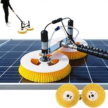 Double Head Solar Panel Cleaning Equipment, Solar Panel Cleaning Machine,Solar Panel Cleaning Rotating Brush,Rotary Large Density Cleaning Brush and Electric WaterMains Electricity,3.5M