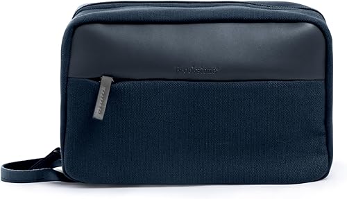 Brookstone Bolsa de viaje para hombre, bolsa grande multifuncional para artículos de tocador, organizador de accesorios cosméticos, bolsa de afeitar