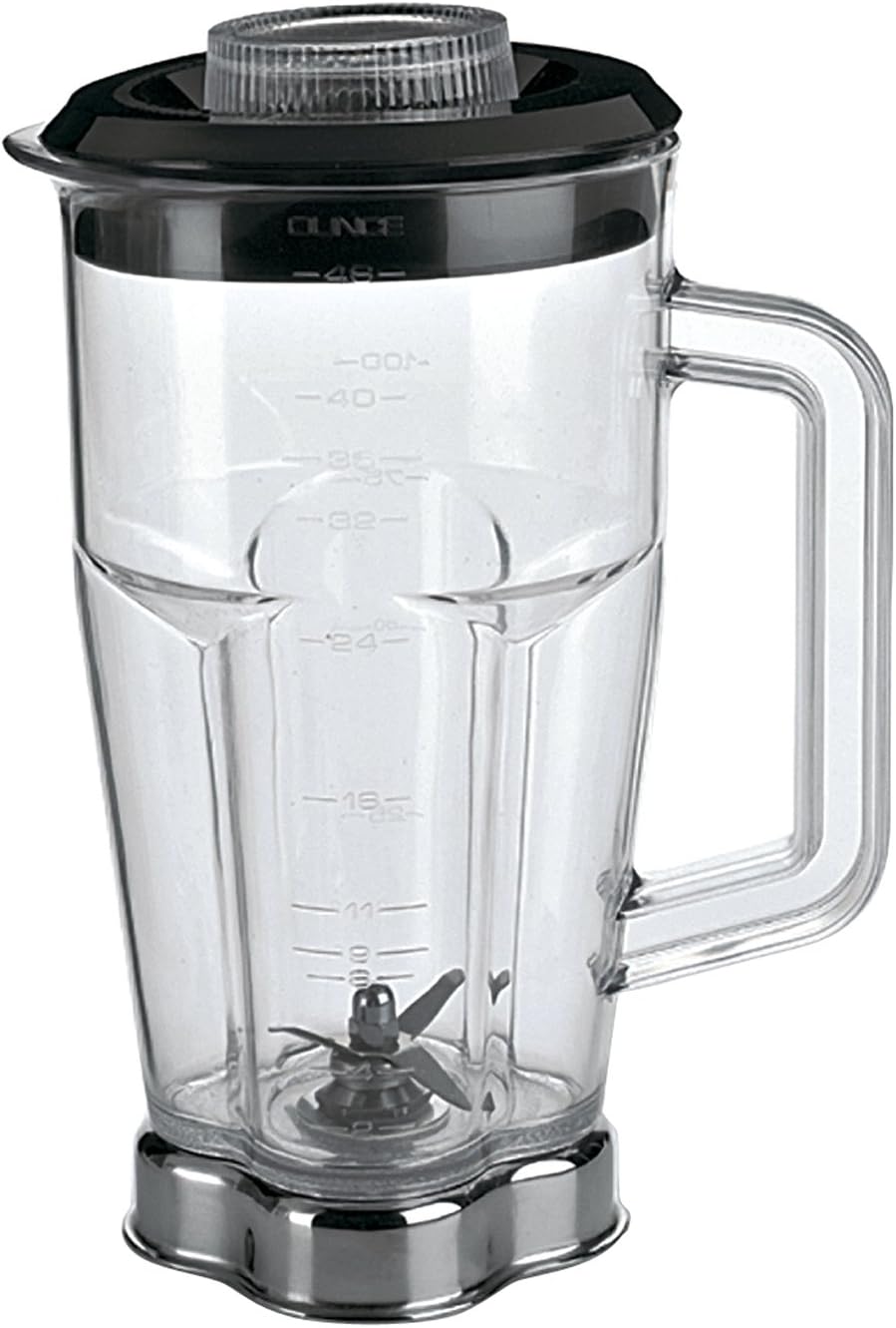 Waring Commercial CAC29 Complete Copolyester Container with Blade and Lid, 48-Ounce,Black