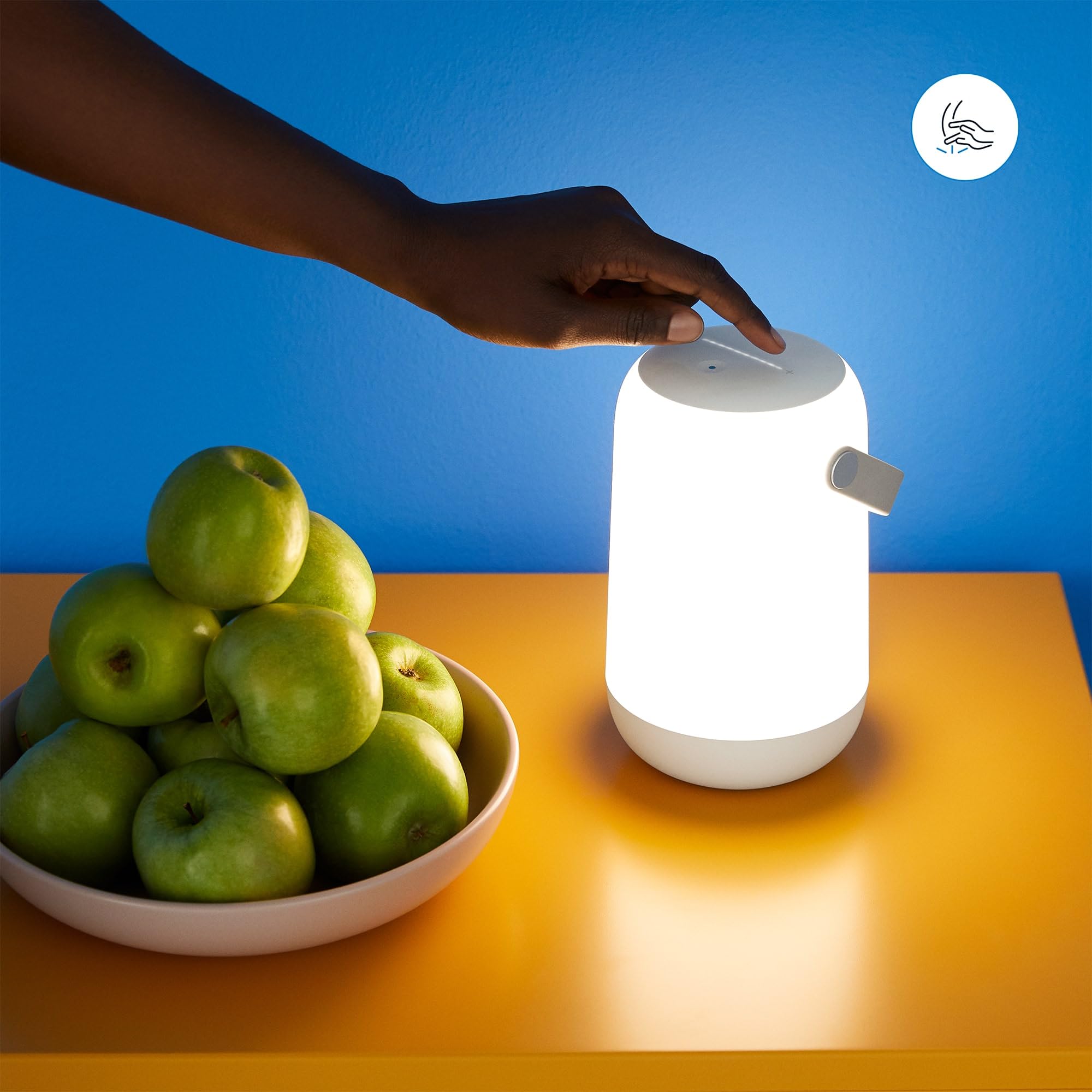 WiZ Luminaire Connecté True Portable, lampe portable Wi-Fi, couleur, fonctionne avec Alexa, Google Assistant et Apple HomeKit