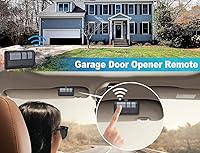 Vista 4 de Repuesto compatible con Liftmaster Chamberlain Sears Craftsman 893max universal para puerta de garaje, control remoto, paquete de 2