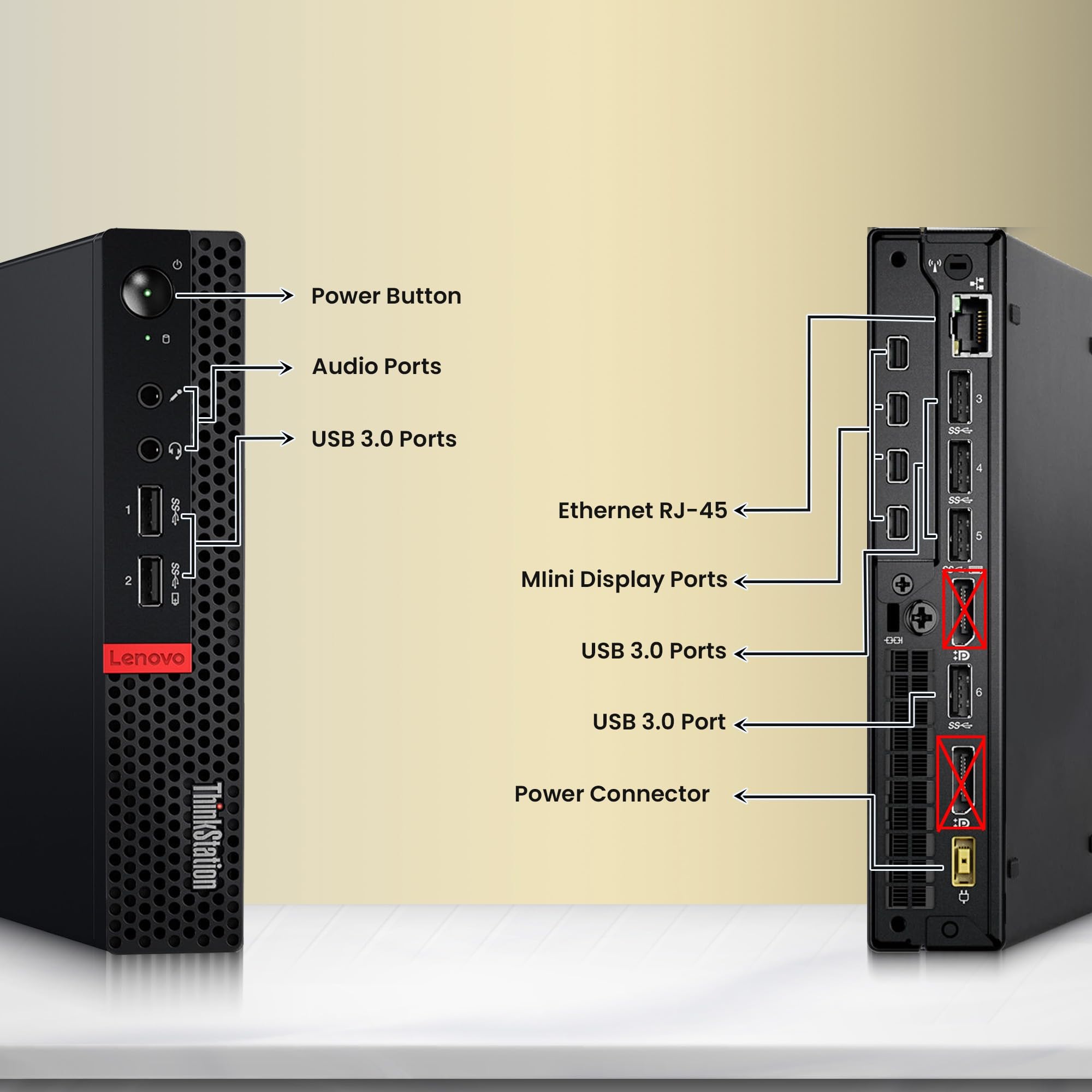 Amazon.com: Lenovo ThinkStation P320 Mini PC - Intel Core i7-7700T 
