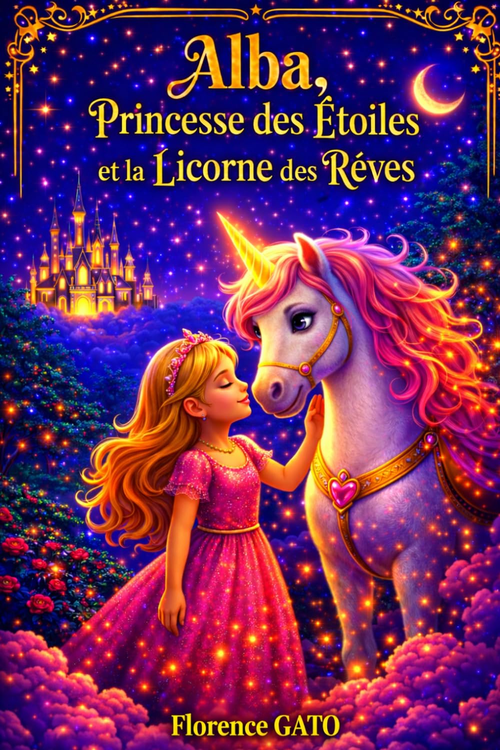 Alba, Princesse des Étoiles et la Licorne des Rêves: Un voyage magique pour apprivoiser la nuit et faire briller son courage