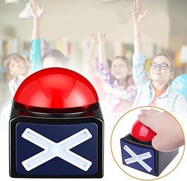 Game Answer Buzzers Trivia Quiz Buzzer Light Alarm Sound