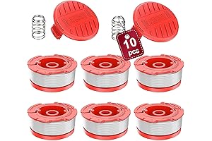 6-Pack Weedeater String Trimmer Line Spool Replacements