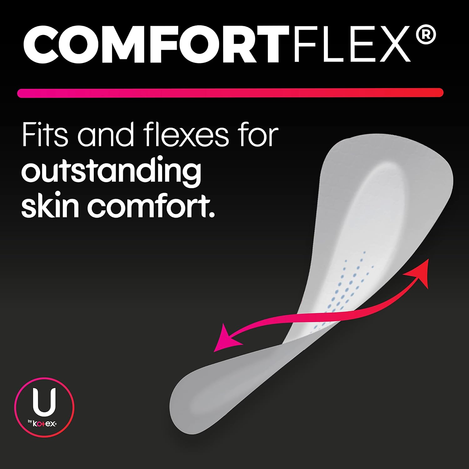U by Kotex Barely There Regular Liners - 150 Count
