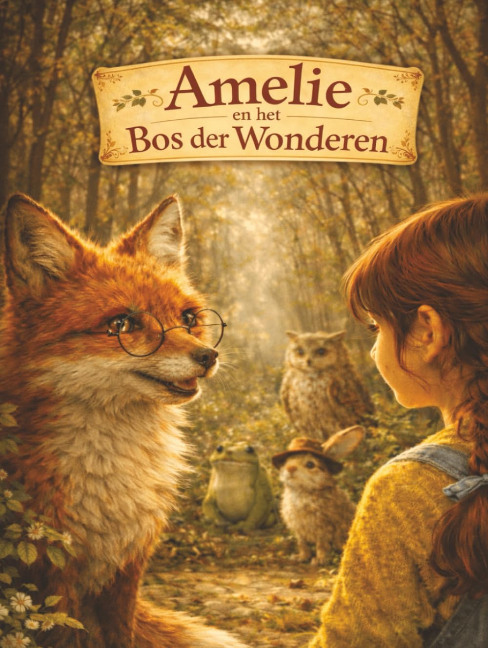 Amelie en het Bos der Wonderen: Waar dieren spreken en magie begint. (De wonderlijke avonturen van Amelie)