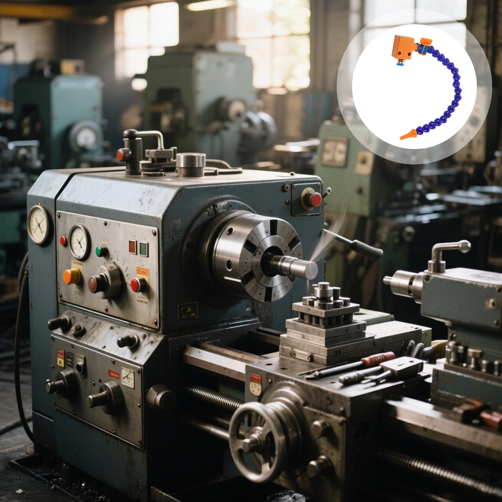Buse de Refroidissement Flux D'air Puissant en Plastique Installation Rapide et Machine-outil Cnc Adaptée la Découpe de Métal Perçage